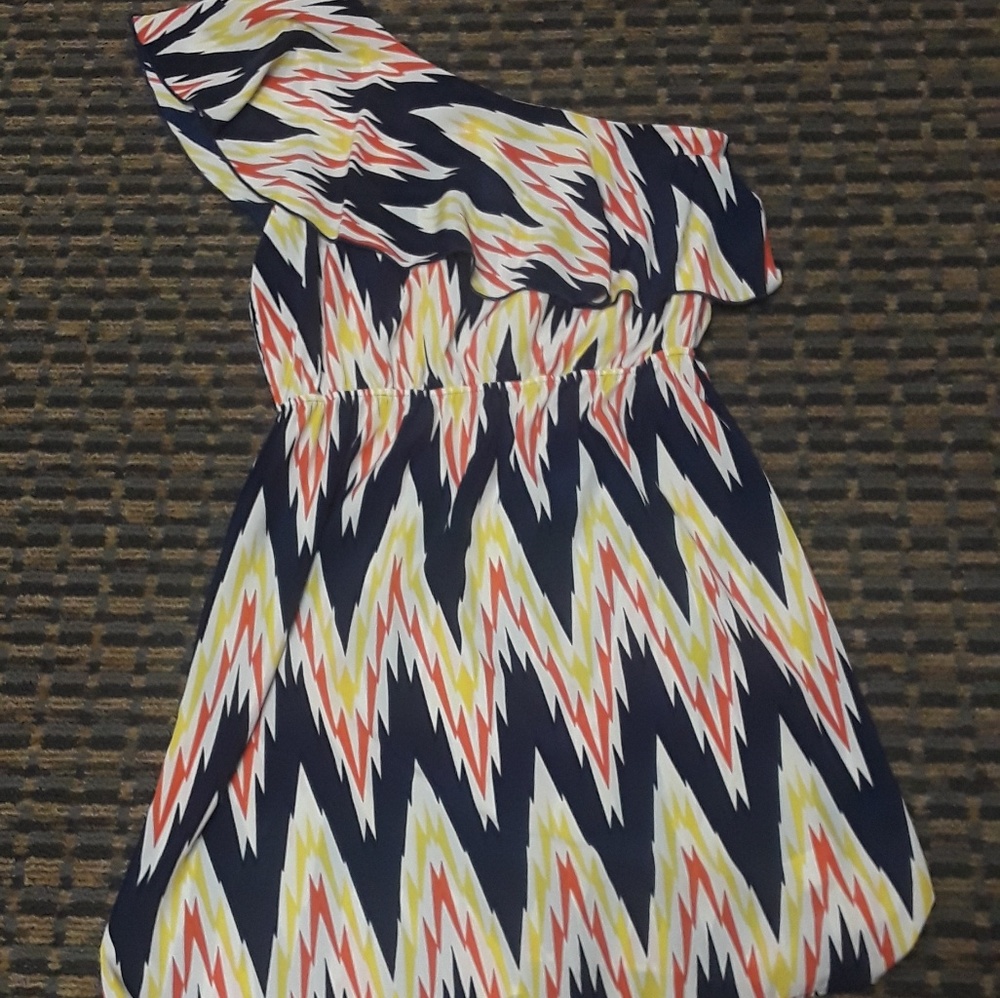 Boutique one shoulder dress
